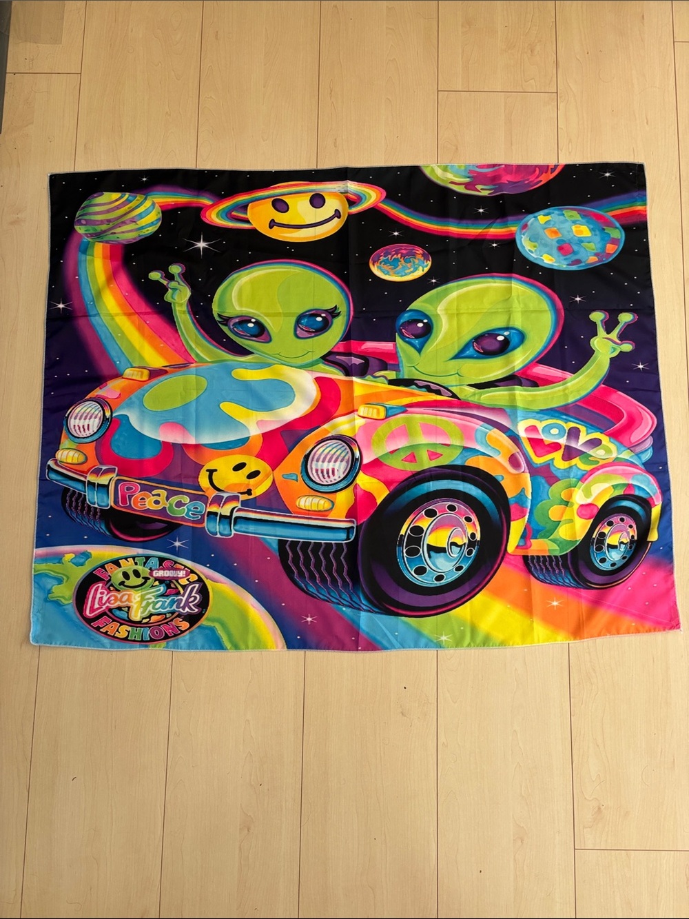Y2K Lisa Frank Zoomer & Zorbit Fantastic
Fashions Tapestry
